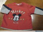 Sweater Mickey Mouse - maat 74, Kinderen en Baby's, Gebruikt, Ophalen of Verzenden, Jongetje, Truitje of Vestje