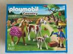 Playmobil 5227 - Chevaux et enclos, Comme neuf, Ensemble complet, Enlèvement ou Envoi