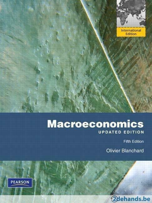 Macroeconomics, updated 5th edition met ONGEBRUIKTE CODE, Boeken, Studieboeken en Cursussen, Gelezen