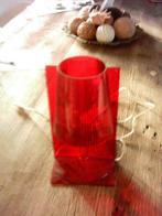 Lampe de table Kartell Take Rouge, Maison & Meubles, Enlèvement ou Envoi, Comme neuf, Synthétique, Moins de 50 cm