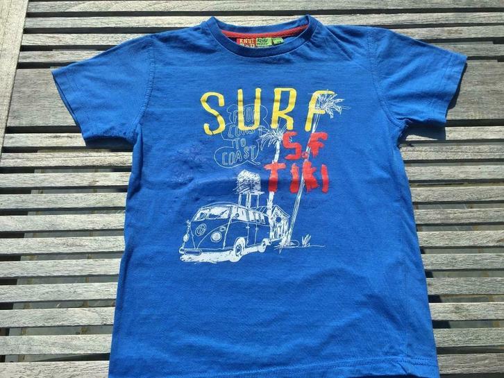 2 mooie T-shirts jongen 116 - 122, Kinderen en Baby's, Kinderkleding | Maat 116, Gebruikt, Jongen, Shirt of Longsleeve, Ophalen of Verzenden