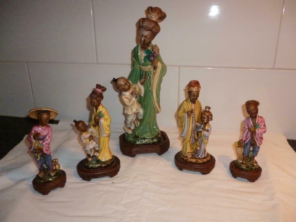 Céramique Japonaise porcelaine Ch'ien Lung postures, Enlèvement ou Envoi