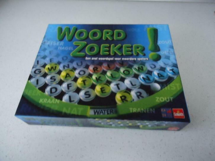 "Woordzoeker" The Original van Goliath., Hobby en Vrije tijd, Gezelschapsspellen | Bordspellen, Gebruikt, Ophalen of Verzenden