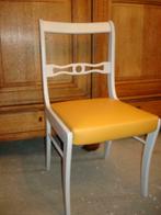 Oude stevige bijzet stoel - vintage stijl, Antiek en Kunst, Ophalen