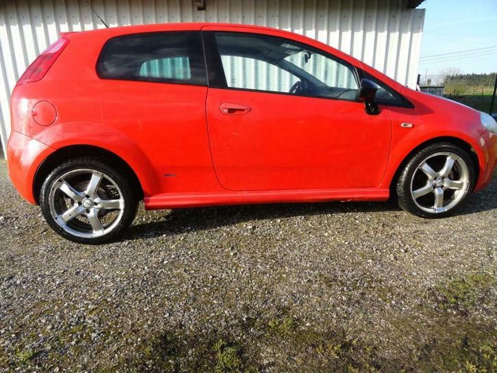 FIAT GRANDE PUNTO 2008 13JTD  66KW   BM6V  AIRCO  185000 KM, Auto's, Fiat, Bedrijf, Grande Punto, ABS, Airbags, Airconditioning