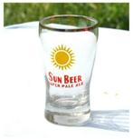 §verre sun beer super pale ale (n°26), Collections, Comme neuf, Autres marques, Enlèvement ou Envoi, Verre ou Verres