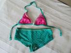 Groen en roze bikini maat 152, Meisje, Gebruikt, Ophalen of Verzenden, Overige typen