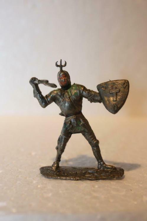 Vintage plastic ridder figuurtje in mooie staat, Collections, Jouets miniatures, Utilisé, Enlèvement ou Envoi