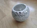 glazen lampenkap Mosaic2 - W6894/05/67, Ophalen, Rond, Zo goed als nieuw, Wit