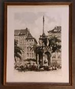 Ets Liège Le Perron 295/350 door Roger Hebbelinck(1912-1987), Ophalen of Verzenden