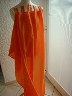 1 Rideau orange brillant. 2m42 X 1m10., Maison & Meubles, Enlèvement ou Envoi, Neuf