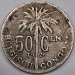 Belgisch Congo - 50 centimen - 1926 VL, Postzegels en Munten, Ophalen of Verzenden, Losse munt, Overige landen
