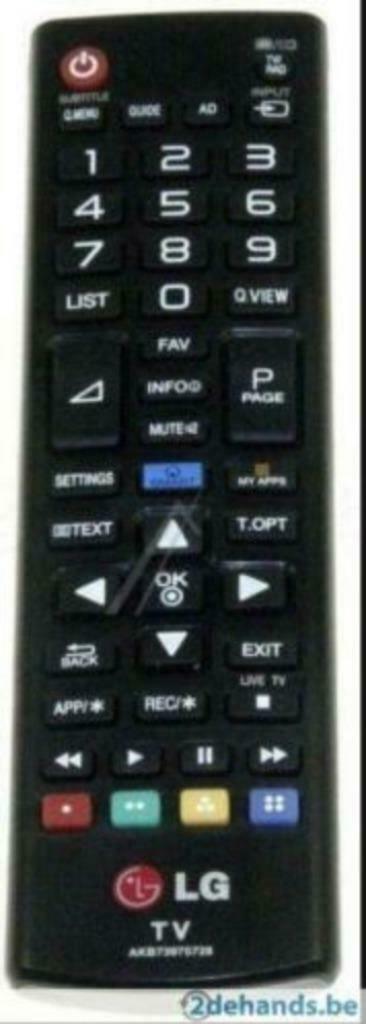 LG afstandsbediening AKB73975728, Ophalen of Verzenden, Nieuw, Origineel, Tv