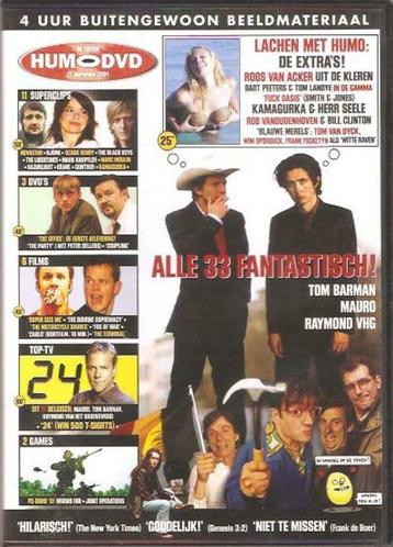De tweede HUMO-DVD: Alle 33 fantastisch, Cd's en Dvd's, Ophalen of Verzenden, Gebruikt, Tv-programma of Sketches