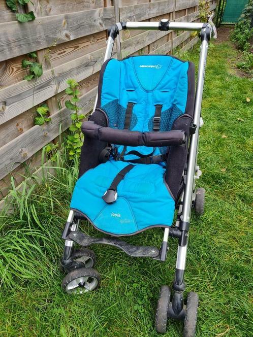 Poussette Bébé confort trio : buggy, nacelle et siège auto, Kinderen en Baby's, Buggy's, Gebruikt, Overige merken, Verstelbare rugleuning