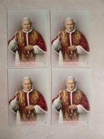 4 oude postkaarten Paus Johannes XXIII, Ophalen of Verzenden