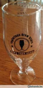 6 Bierglazen  Inglorious Brew Stars - Winnaar Biercompititi, Ophalen, Nieuw, Bierglas