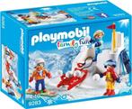 PLAYMOBIL Sneeuwballengevecht - 9283, Ophalen, Complete set