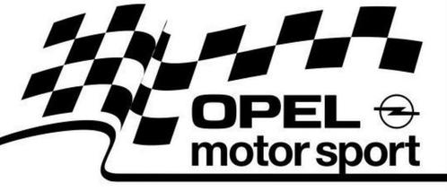 Opel motorsport sticker, Autos : Divers, Autocollants de voiture, Enlèvement ou Envoi