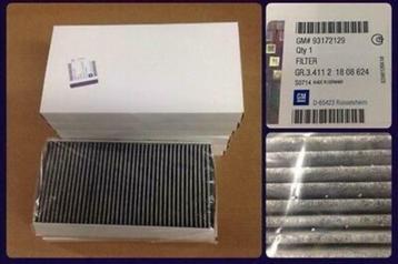 interieurfilter Opel - Fiat - SAAB - Cadillac AHC198 beschikbaar voor biedingen