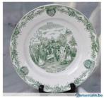 assiette boch creuse decor espagna, Antiek en Kunst