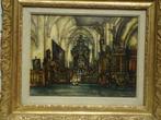 A. N. DELAUNOIS °1875-1941 Leuven St Geertrui GEORGES GIROUX, Antiek en Kunst, Kunst | Schilderijen | Klassiek, Ophalen