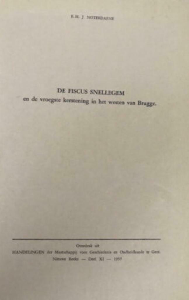 De fiscus Snellegem, E.H.H. Noterdaeme, Boeken, Politiek en Maatschappij, Ophalen