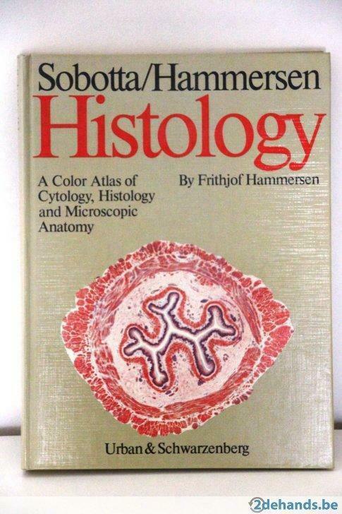 Histology (Sobotta/Hammersen), Boeken, Studieboeken en Cursussen, Gelezen, Ophalen of Verzenden