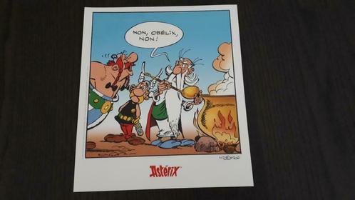 Overdruk Asterix, Verzamelen, Stripfiguren, Nieuw, Plaatje, Poster of Sticker, Asterix en Obelix, Ophalen of Verzenden