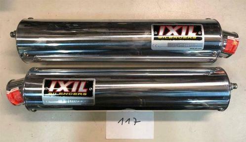 ixil dempers universeel round alu set (links+rechts) (117) -, Motoren, Onderdelen | Overige, Nieuw, Verzenden