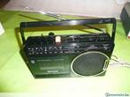 radio portative philips D 7180-00 (K7 en panne)(n°2 noir), Gebruikt, Ophalen of Verzenden