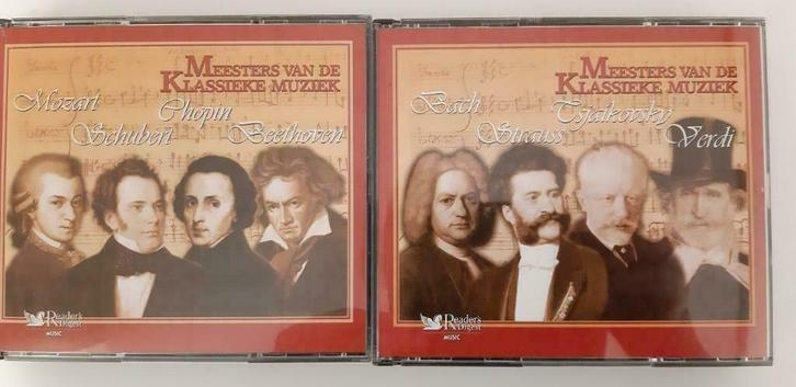 Meesters van de klassieke muziek 2 X 4 CD box, Cd's en Dvd's, Cd's | Klassiek, Boxset, Ophalen of Verzenden