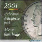 muntenset 2001  belgie    € 10, Postzegels en Munten, Munten | Europa | Euromunten, Ophalen of Verzenden