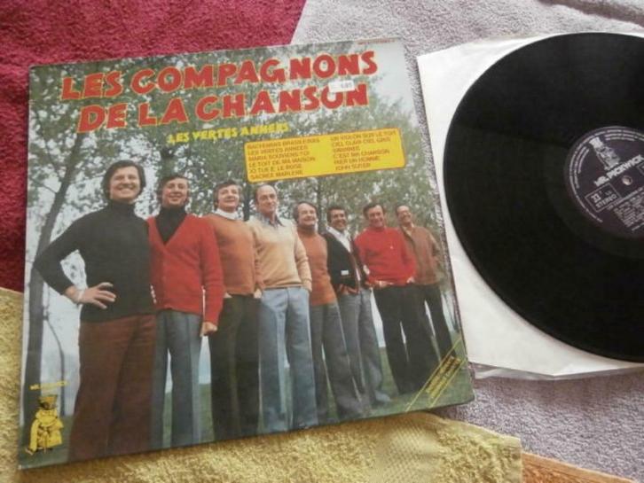 Les Compagmons De La Chanson - Les Vertes Années., Cd's en Dvd's, Vinyl | Pop, 1960 tot 1980, 12 inch, Ophalen of Verzenden