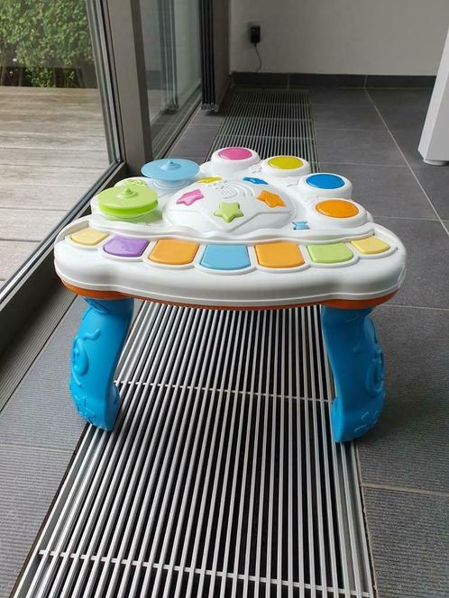 Muzikale activiteitentafel met licht., Kinderen en Baby's, Speelgoed | Babyspeelgoed, Gebruikt, Met licht, Met geluid, Ophalen of Verzenden