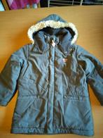 Blauw-grijze meisjesjas, Ophalen, Gebruikt, Maat 104