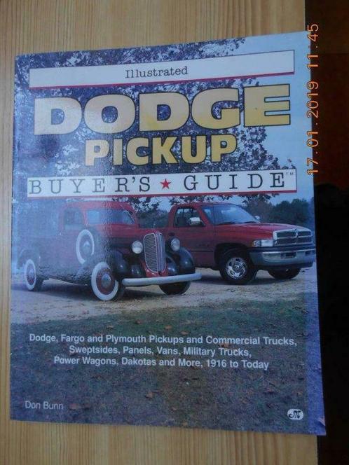 Guide pickup Dodge, Livres, Autos | Livres, Neuf, Autres marques, Enlèvement ou Envoi