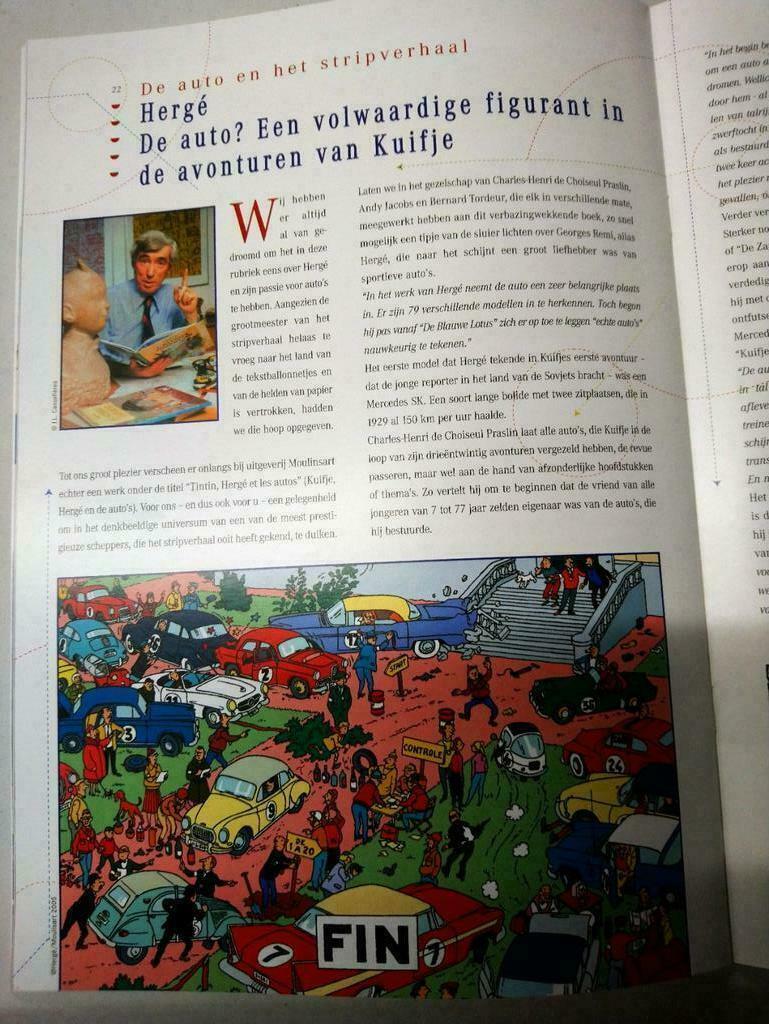 Kuifje-Tin Tin in Emotions, Ophalen