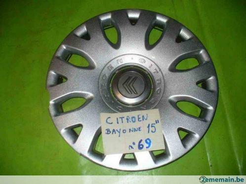 Citroën 15" Bayonne wieldop (nr. 69) - 1st, Auto-onderdelen, Banden en Velgen, Velg(en), 15 inch, Gebruikt, Ophalen of Verzenden