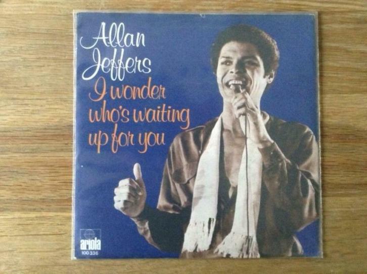 single allan jeffers, Cd's en Dvd's, Vinyl Singles, Single, Pop, 7 inch, Ophalen of Verzenden
