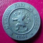 Belgique België 1861 - 1902 Lot munten, Postzegels en Munten, Munten, Verzenden