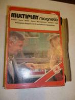 Oud gezelschapsspel MULTIPLAY Magnetic vintage sixties, Ophalen, Gebruikt