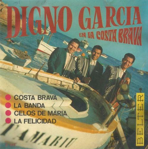 Digno Garcia – Costa Brava / La Banda + 2 – Single - EP, CD & DVD, Vinyles Singles, Utilisé, EP, Latino et Salsa, 7 pouces, Enlèvement ou Envoi