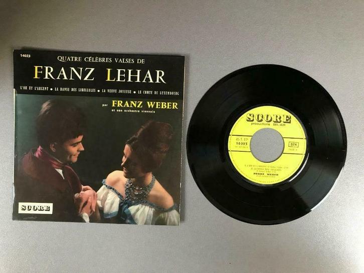 Vinyle de Franz Lehar par Franz Weber, Cd's en Dvd's, Vinyl Singles, Gebruikt, Single, Overige genres, Ophalen of Verzenden