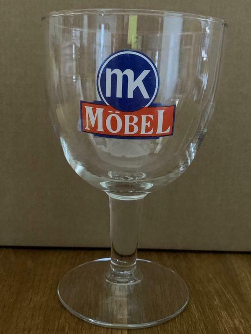 MK Möbel glas, Verzamelen, Biermerken, Zo goed als nieuw, Glas of Glazen, Overige merken, Ophalen of Verzenden