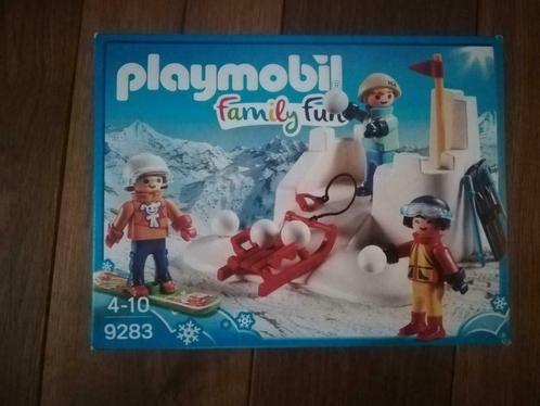 Playmobil 9283 winterfun, Kinderen en Baby's, Speelgoed | Playmobil, Zo goed als nieuw, Ophalen