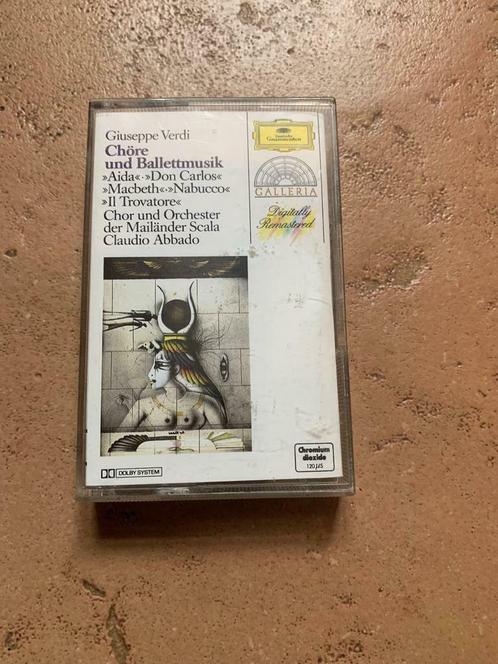Cassette audio Verdi, CD & DVD, Cassettes audio