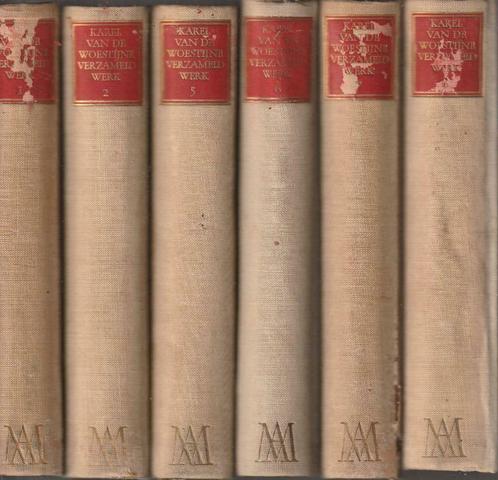 Verzameld werk van Karel van de Woestijne ( 4 delen ), Boeken, Literatuur, Gelezen, België, Ophalen of Verzenden