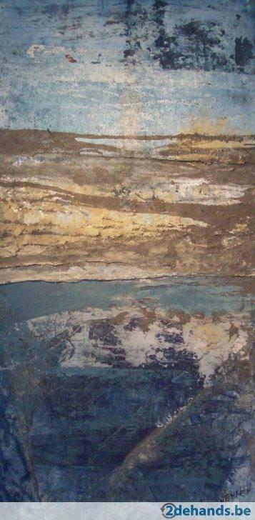 De zee - Nieke Swennen, Antiek en Kunst, Kunst | Schilderijen | Modern, Ophalen
