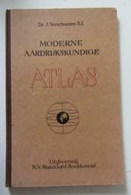 Atlas - 1949 - Moderne Aardrijkskunde, Boeken, Gelezen, Wereld, Ophalen of Verzenden, Overige atlassen